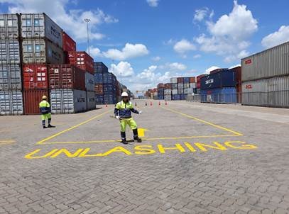 OOG cargo delivery at CMIT Gate/ Lashing requirement